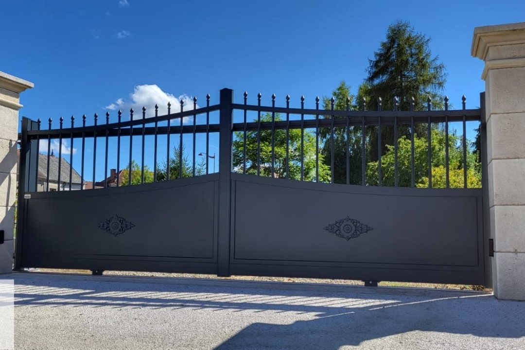 Fabiraction, installation, Portail traditionnel Tschoepp Elgance  Frjus