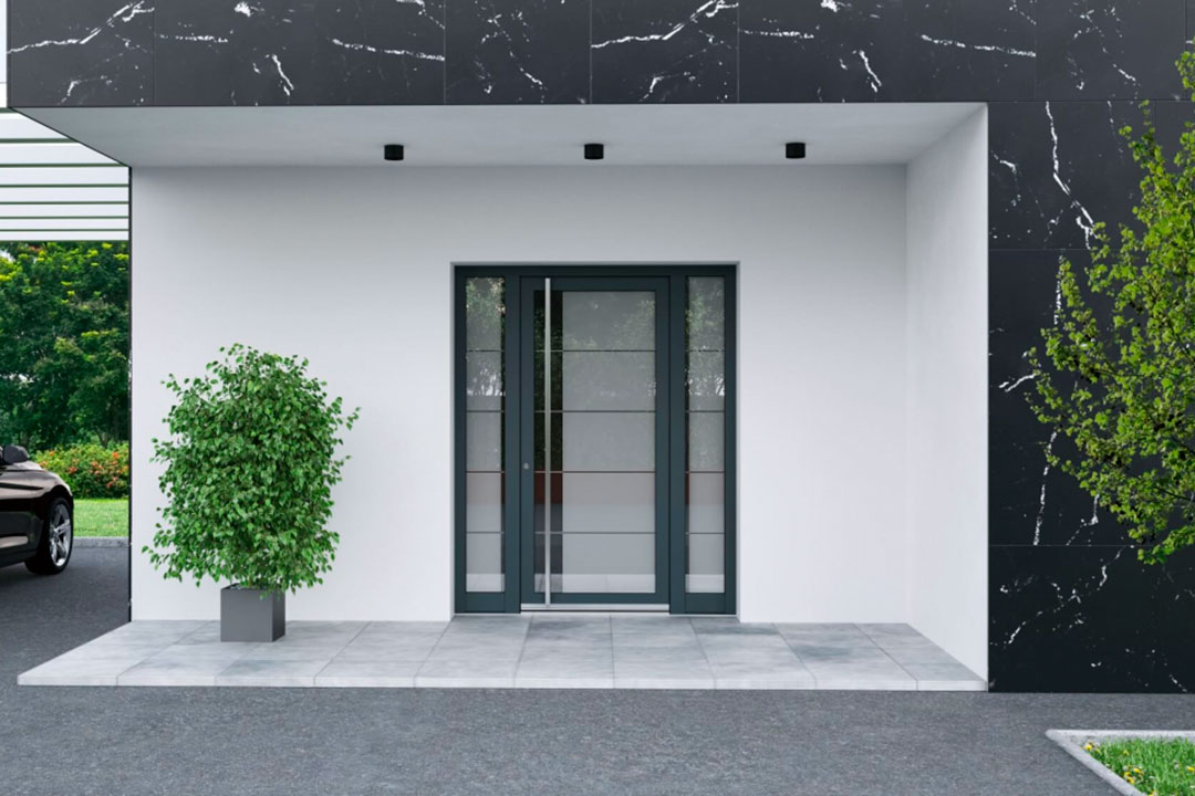 Fabiraction, installation, Porte d'entre vitre Inotherm  Frjus